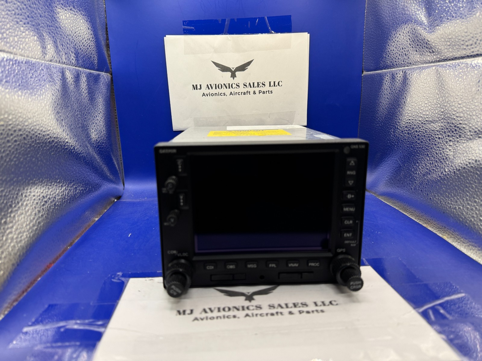 GARMIN GNS 530W WAAS GPS/NAV/COMM 14/28 VDC P/N 011-01064-00 WITH FAA FORM 8130
