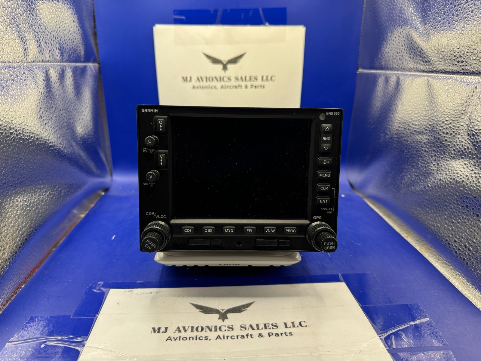 GARMIN GNS 530W WAAS GPS/NAV/COMM 14/28 VDC P/N 011-01064-00 WITH FAA FORM 8130