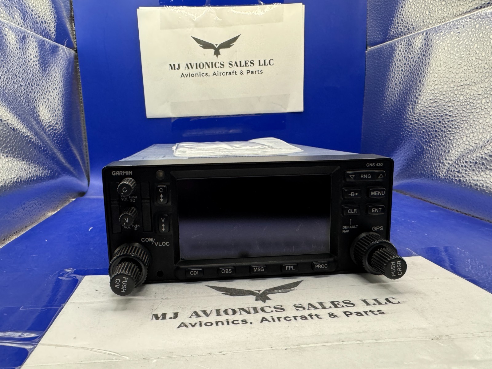 GARMIN GNS 430 GPS/NAV/COMM 14/28 VDC P/N 011-00280-10 WITH FAA FORM 8130