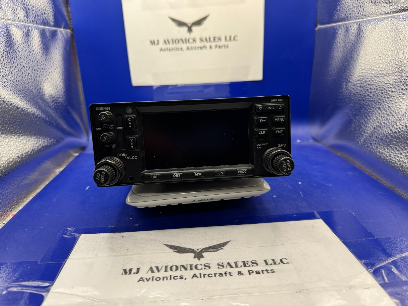 GARMIN GNS 430 GPS/NAV/COMM 14/28 VDC P/N 011-00280-10 WITH FAA FORM 8130