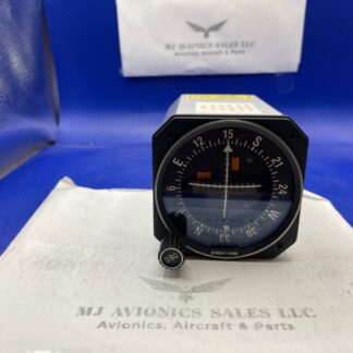 BENDIX/KING KI-206 VOR/LOC/ & GLIDESLOPE INDICATOR WITH FRESH FAA FORM 8130