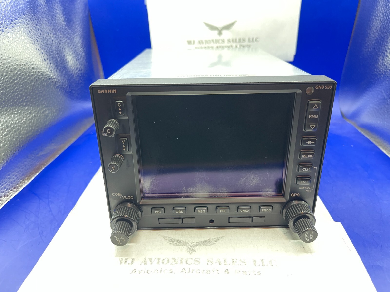 GARMIN GNS 530W WAAS GPS/NAV/COMM 14/28 VDC P/N 011-01064-40 WITH FAA FORM 8130