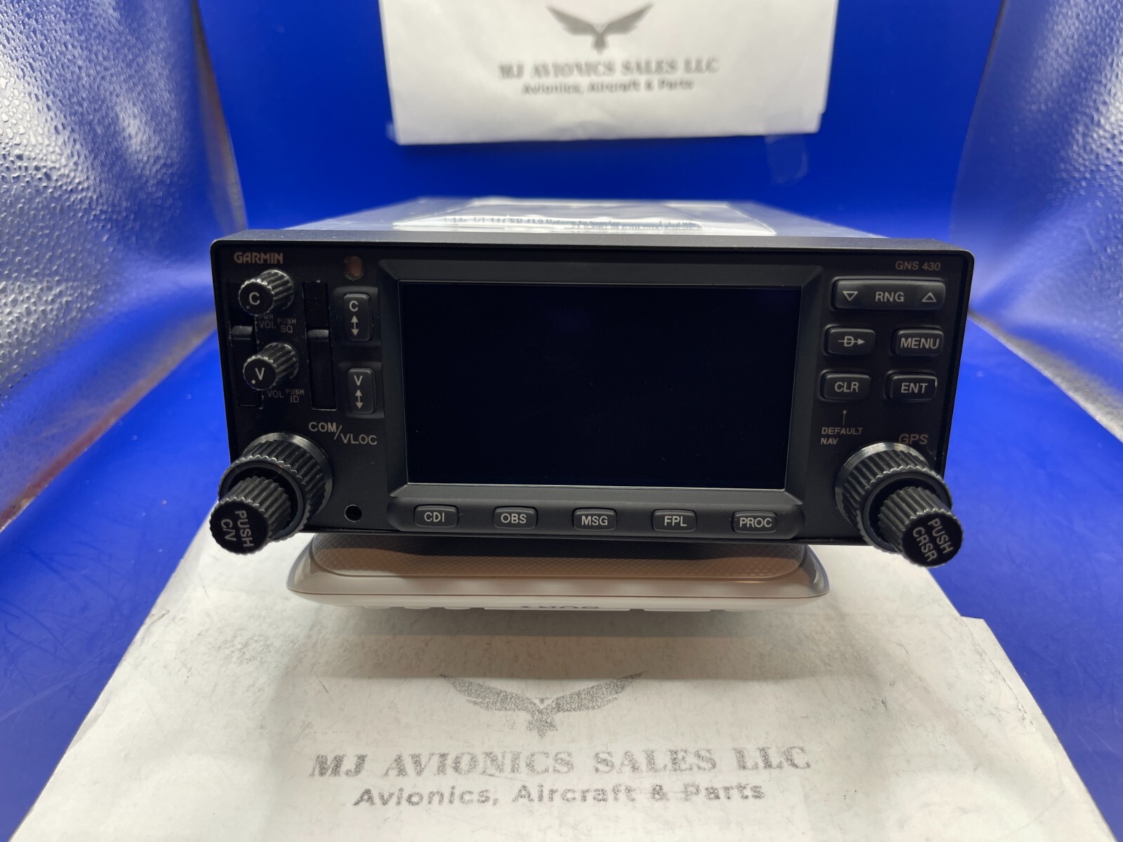 GARMIN GNS 430W WAAS GPS/NAV/COMM 28 VDC P/N 011-01060-45 WITH FAA FORM 8130-3