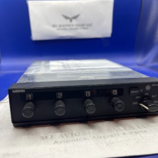 GARMIN GTX 320A MODE C TRANSPONDER P/N 011-00728-00 WITH FAA FORM 8130-3