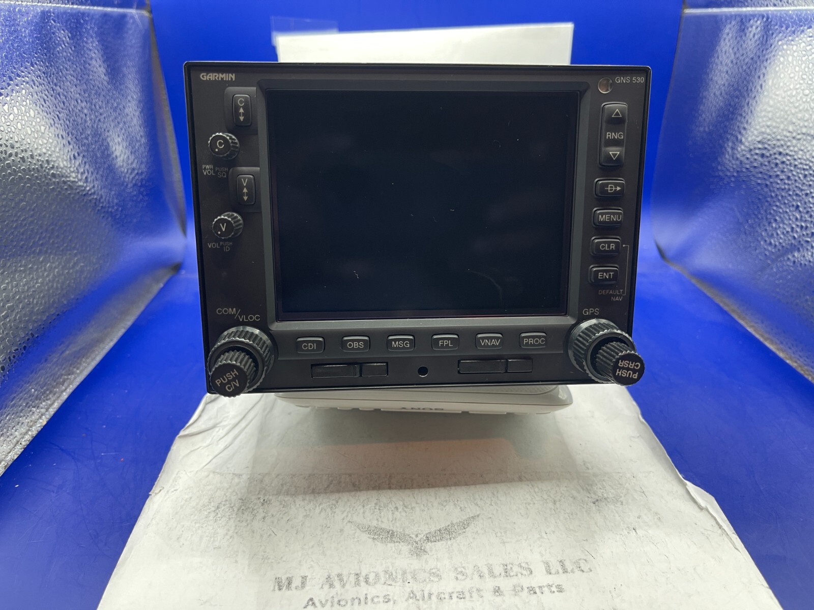 GARMIN GNS 530W WAAS GPS/NAV/COMM 28 VDC P/N 011-01064-45 WITH FAA FORM 8130