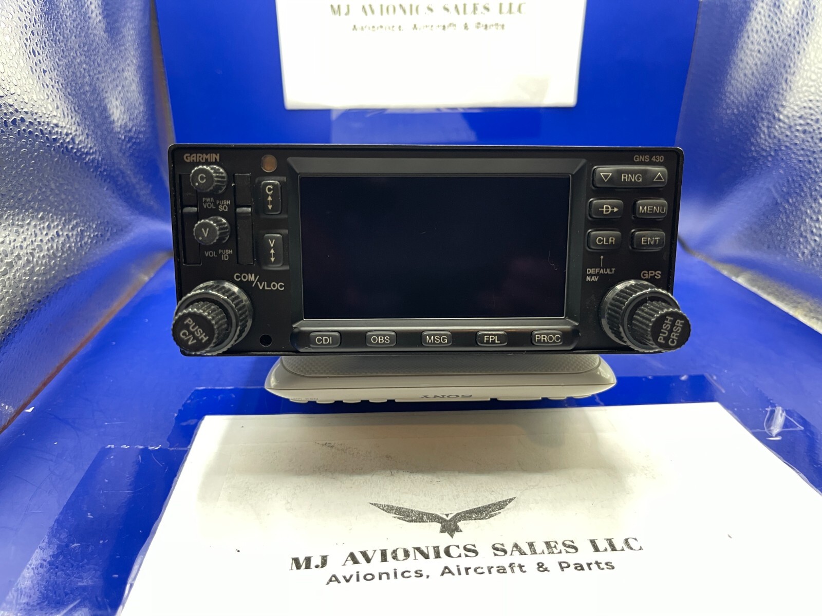 GARMIN GNS 430W WAAS GPS/NAV/COMM 14/28 VDC P/N 011-01060-40 WITH FAA FORM 8130