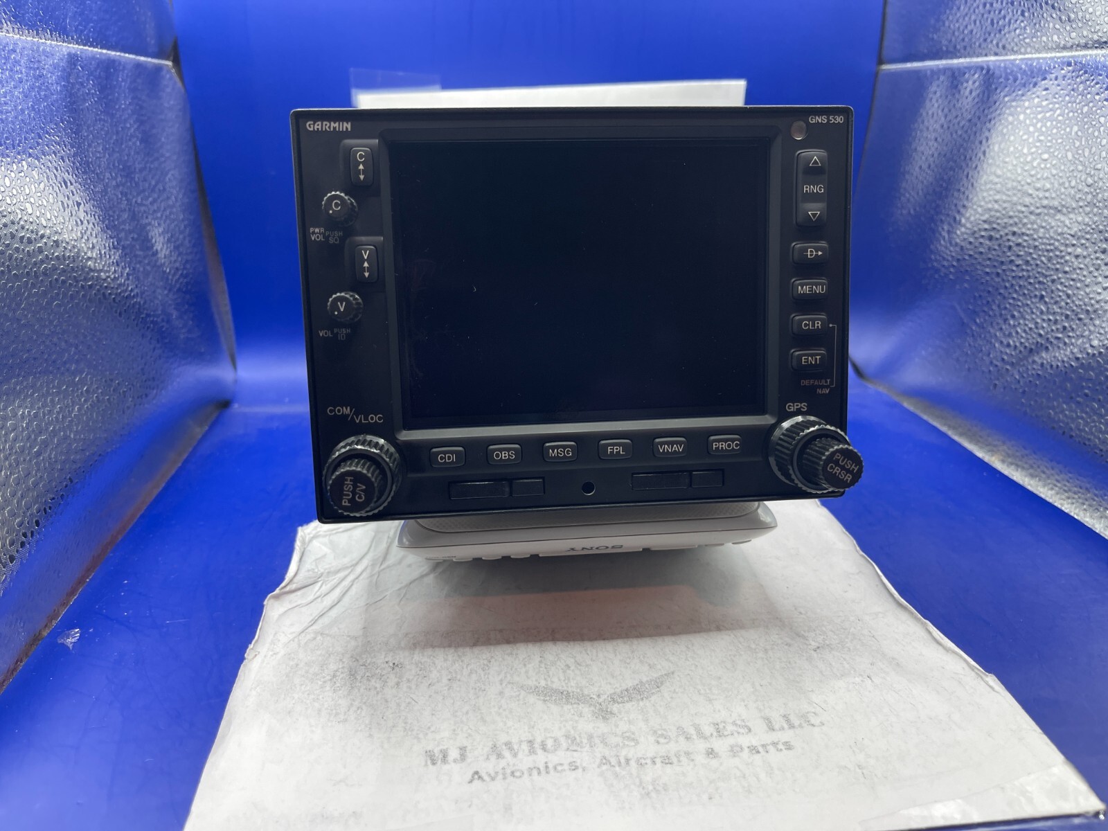 GARMIN GNS 530 NON WAAS GPS/NAV/COMM 14/28 VDC P/N 011-00550-10 FAA FORM 8130-3