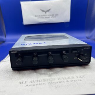 GARMIN GTX 320A MODE C TRANSPONDER P/N 011-00728-00 WITH FAA FORM 8130-3