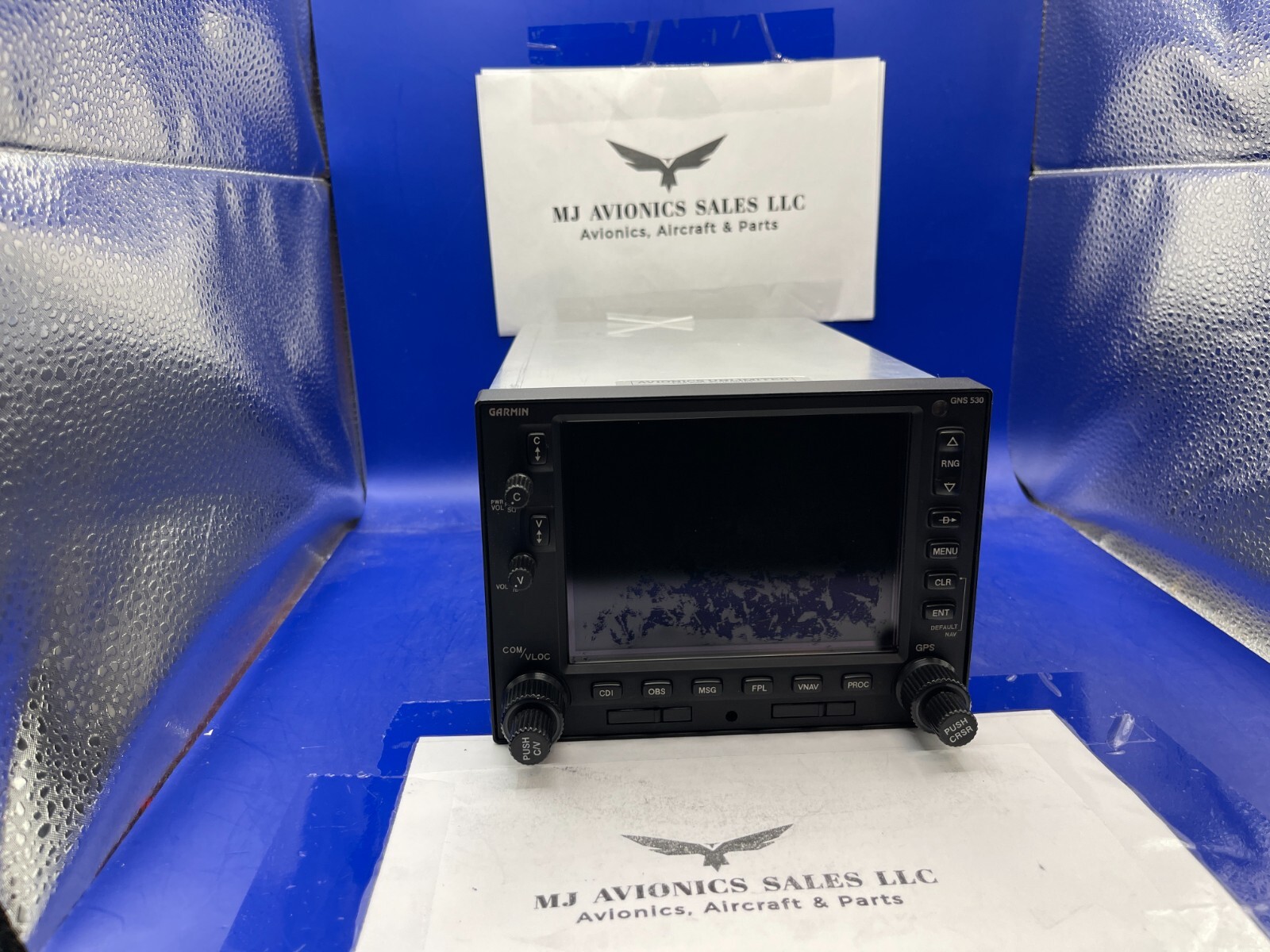 GARMIN GNS 530 NON WAAS GPS/NAV/COMM 14/28 VDC P/N 011-00550-10 FAA FORM 8130-3