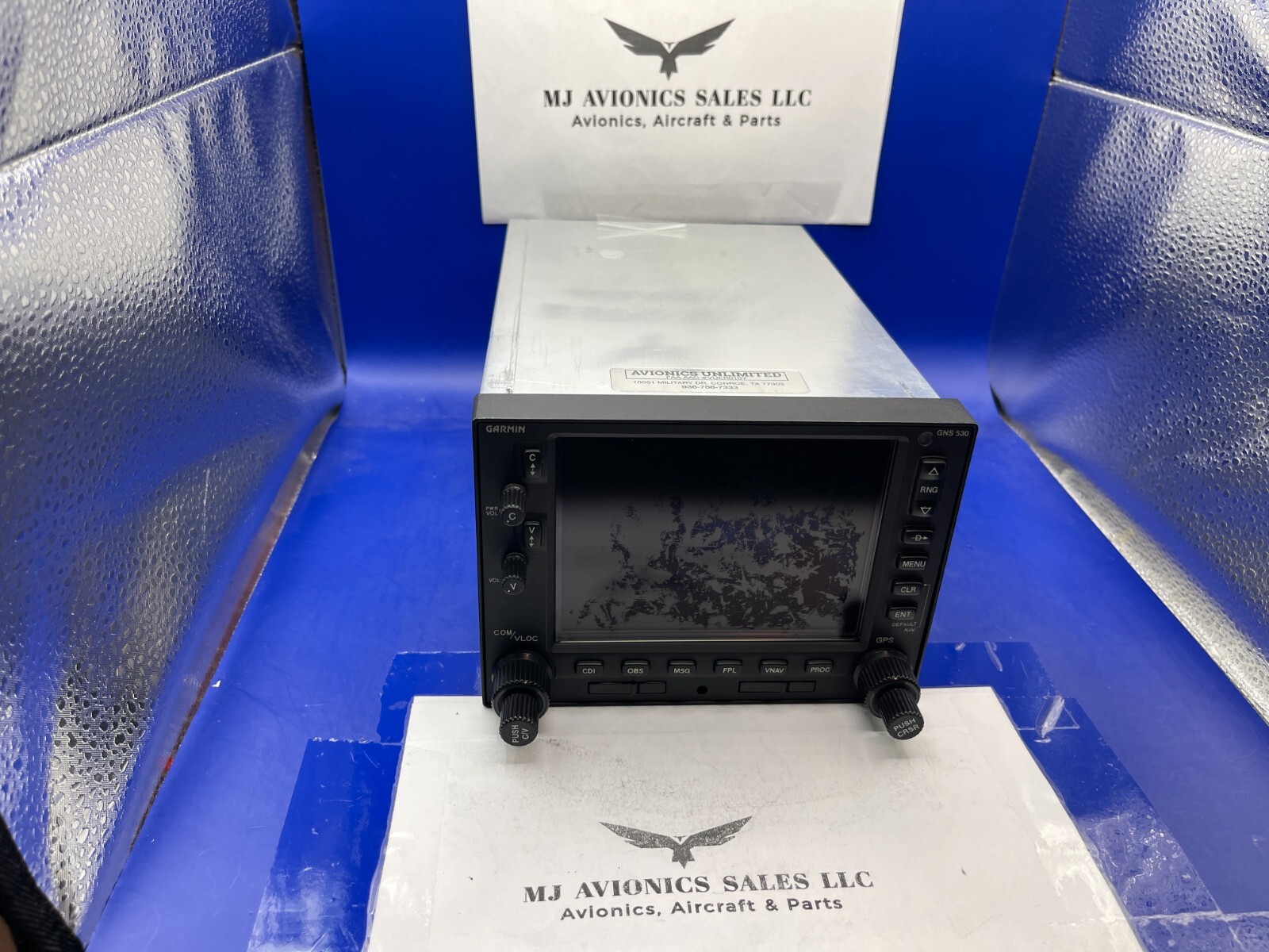 GARMIN GNS 530 NON WAAS GPS/NAV/COMM 14/28 VDC P/N 011-00550-10 FAA FORM 8130-3