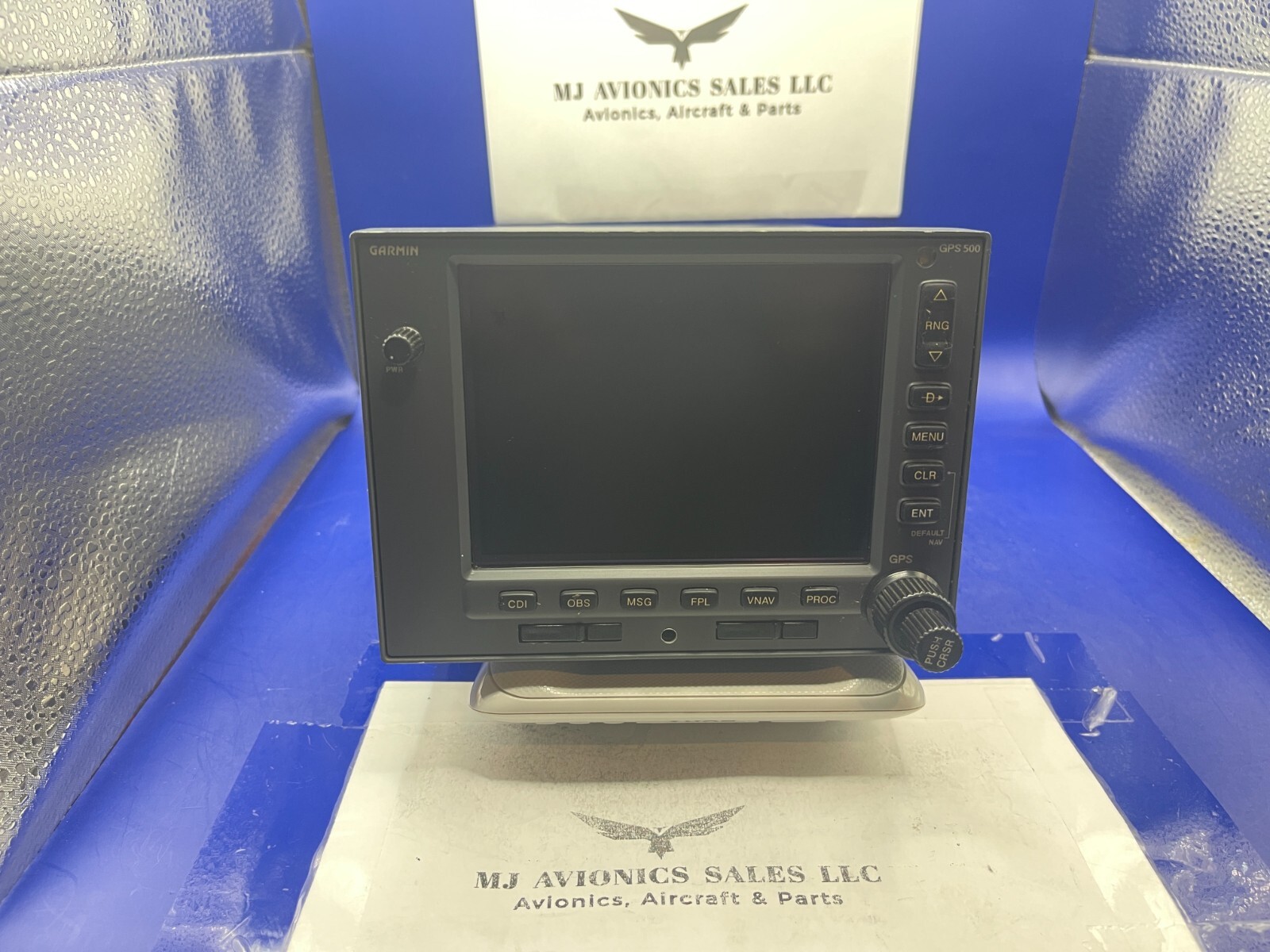GARMIN 500W WAAS GPS 14/28 VDC P/N 011-01063-50 WITH TAWS FAA FORM 8130-3