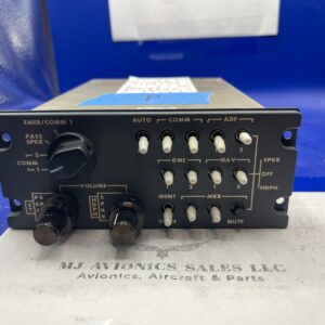 AVTECH AUDIO SELECTOR PANEL P/N 5646-1 WITH SERVICEABLE TAG