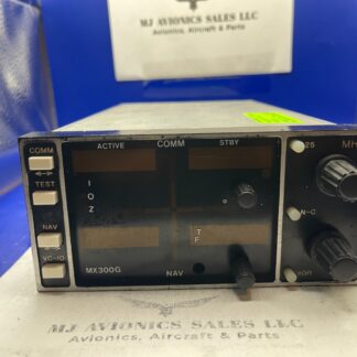 TKM MX 300G NAV/COMM 14 VDC P/N MX300G WITH FAA FORM 8130-3