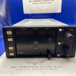 TKM MX 300 NAV/COMM 14 VDC P/N MX300 WITH FAA FORM 8130-3