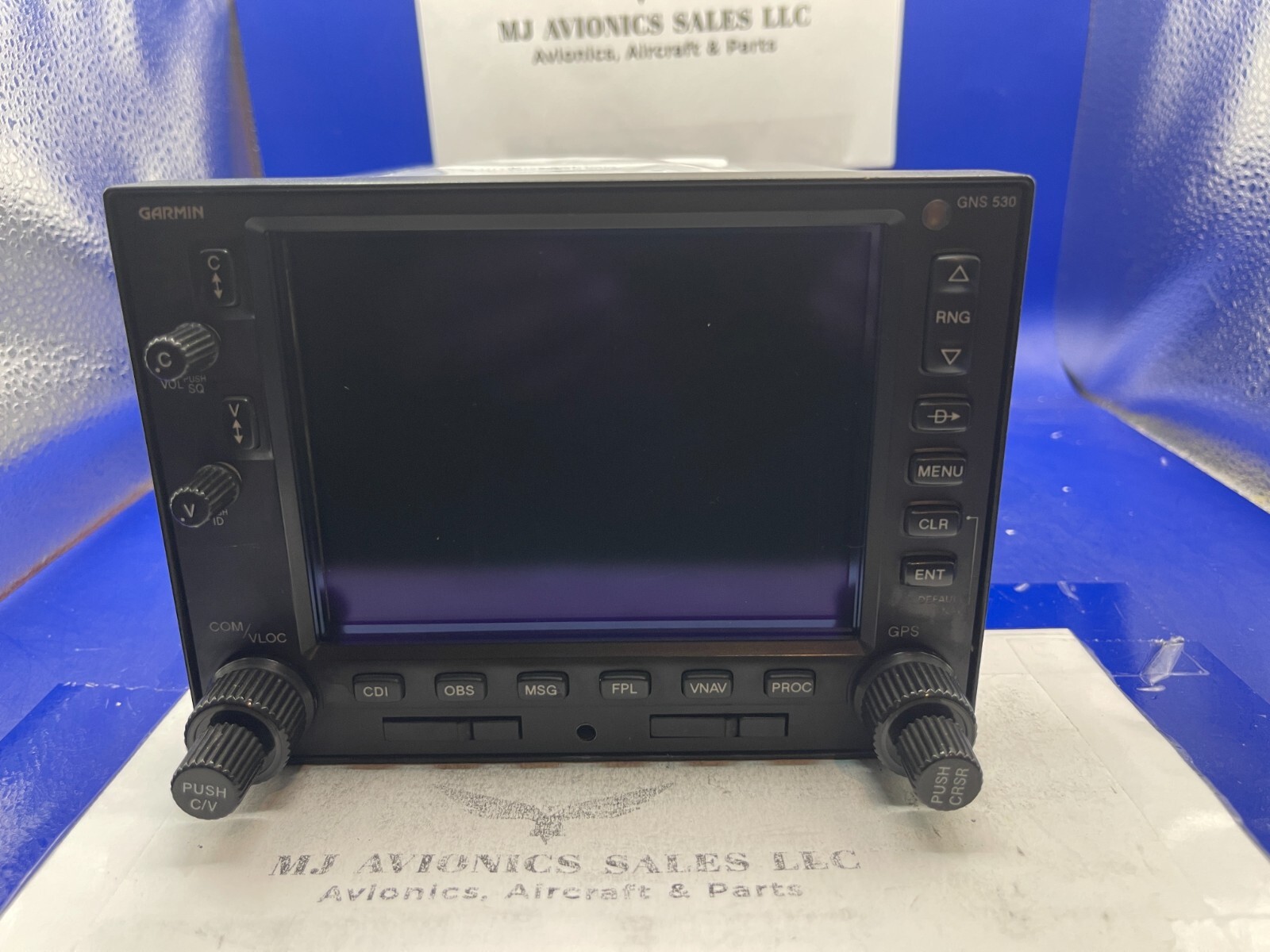 GARMIN GNS 530W WAAS GPS/NAV/COMM 14/28 VDC P/N 011-01064-00 WITH FAA FORM 8130