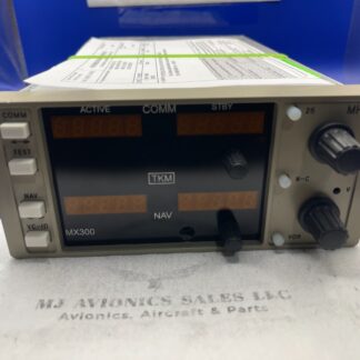 TKM MX 300 NAV/COMM 14 VDC P/N MX300 WITH FAA FORM 8130-3