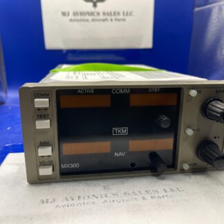 TKM MX 300 NAV/COMM 14 VDC P/N MX300 WITH FAA FORM 8130-3