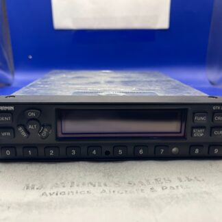 GARMIN GTX 327 MODE C TRANSPONDER P/N 011-00490-00 WITH FAA FORM 8130-3