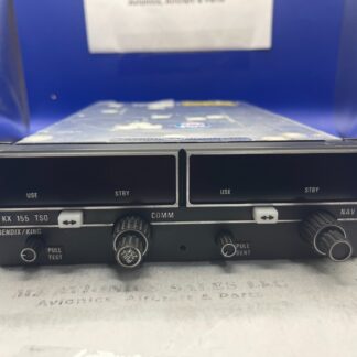BENDIX/KING KX 155 P/N 069-1024-43 28 VDC WITH GLIDE/SLOPE WITH FAA FORM 8130-3